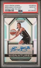 2023 PANINI PRIZM WNBA SIGNATURES SILVER #SGBSW BREANNA STEWART PSA 10