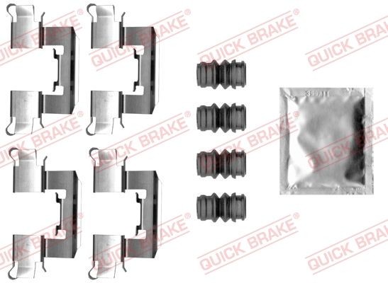Quick Brake ZubehöRsatz, Scheibenbremsbelag 109-0062 FüR Mazda Opel-image