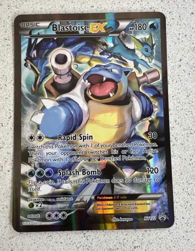 Four XY Black Star Promo Jumbo Cards Pikachu,Blastoise,Venusaur,Charizard - Picture 5 of 10