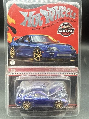 2024 Hot Wheels Redline Club RLC BLUE 1997 TOYOTA SUPRA jdm MANY MORE LISTED