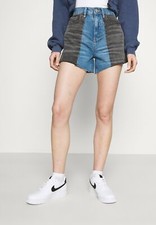 BDG Urban Outfitters SPLICED PAX - Denim Women Shorts Size W25 NEW RRP 49  
