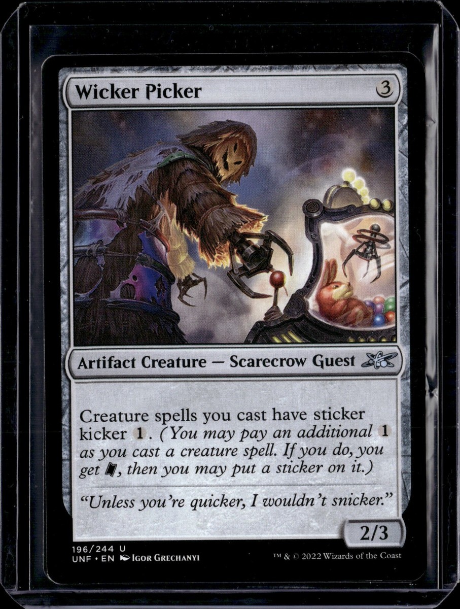 Wicker Picker - 196 - UNF - NM - MTG Magic the Gathering | eBay Wicker Picker - 196 - UNF - NM - MTG Magic the Gathering | eBay
