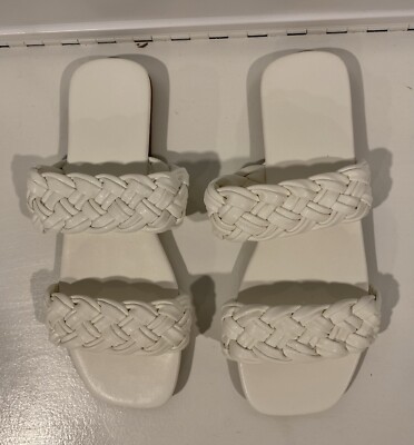 REDUCED NEW Girls White Sandals