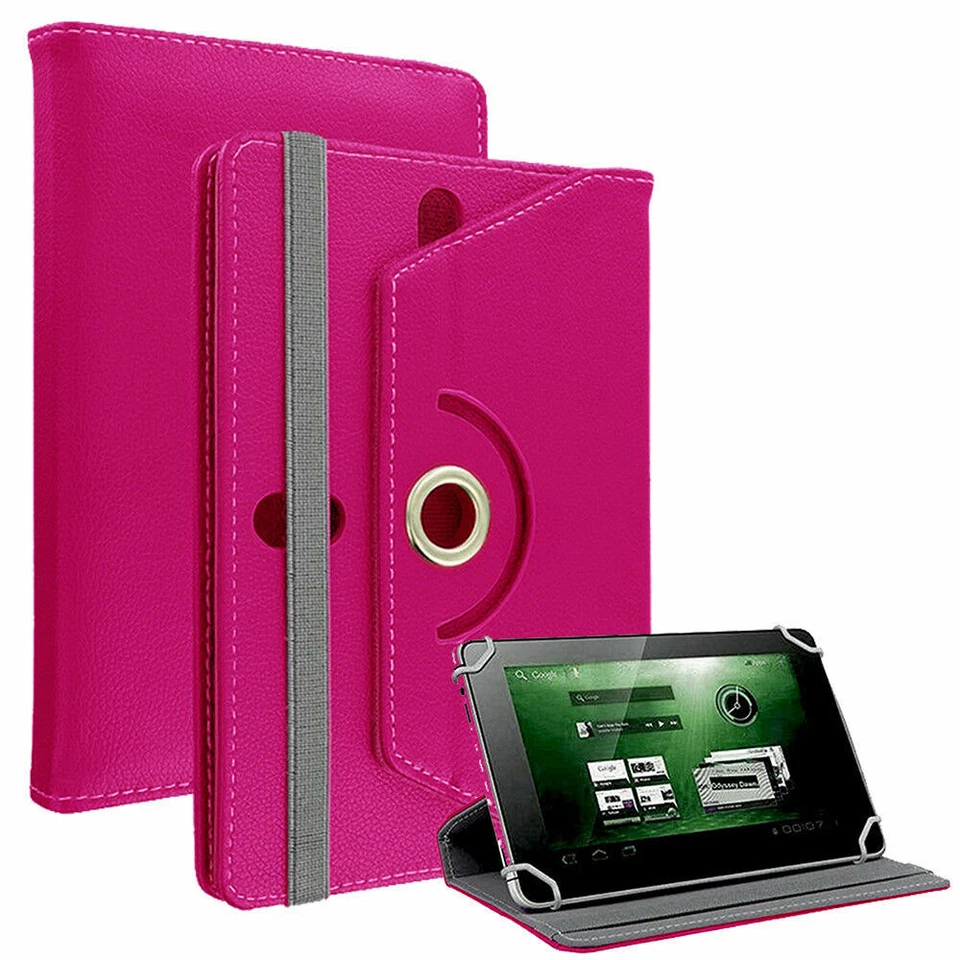 NIP Folio Leather Box Case Cover For Universal Android Tablet PC 10" 10.1"  - Image 3 of 4