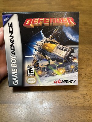 Defender (Nintendo Game Boy Advance GBA, 2002) CIB