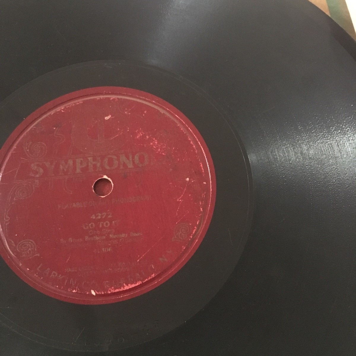 Plantation Dance Orchestra 78 rpm SYMPHONOLA 4272 THE