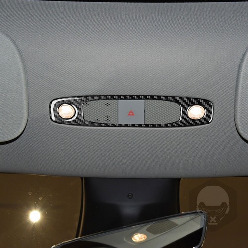 Carbon Fiber Dashboard Headlight Switch Cover Trim For Tesla Model 3/Y 2017-2022 - Picture 6 of 12