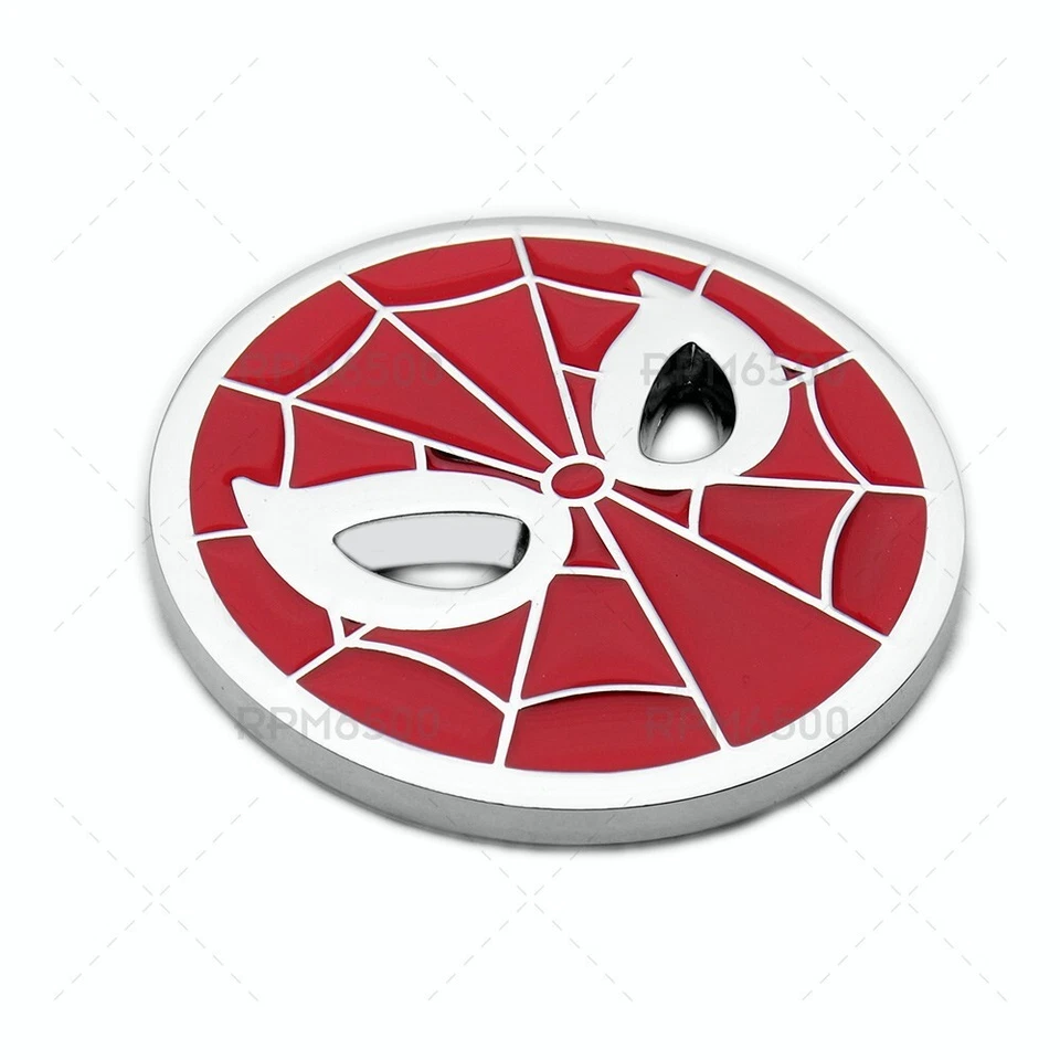 3D Cute Cartoon Spiderman Car Logo Badge Decal Sticker Emblem Decorate Sport Foto 2 de 4