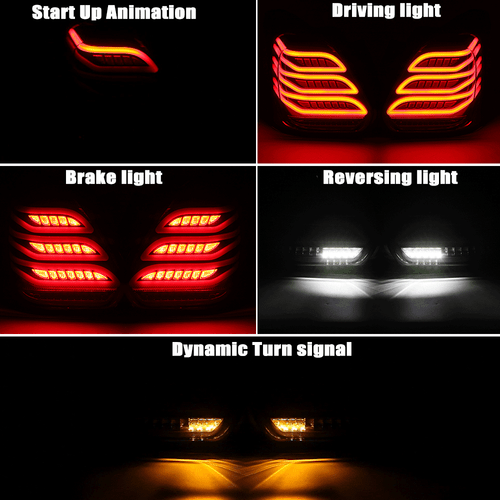 2x Smoked LED Dynamic Rear Tail Light Brake Lamps For Suzuki Swift 2017-2022 L+R - Picture 3 of 14