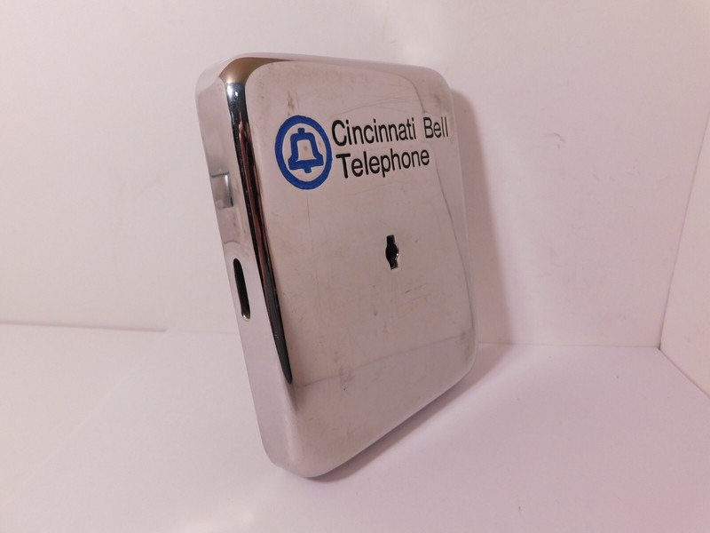 Good Used Cincinnati Bell Vault Door for a Western Electric Single Slot PayPhone
