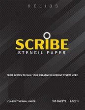 Scribe Thermal Paper 8.5" x 11" - 100 Sheets Per Box