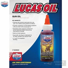 Lucas Oil ORIGINAL GUN OIL Lubricant Hunting Gun Smith Odorless 10006 FAST SHIP