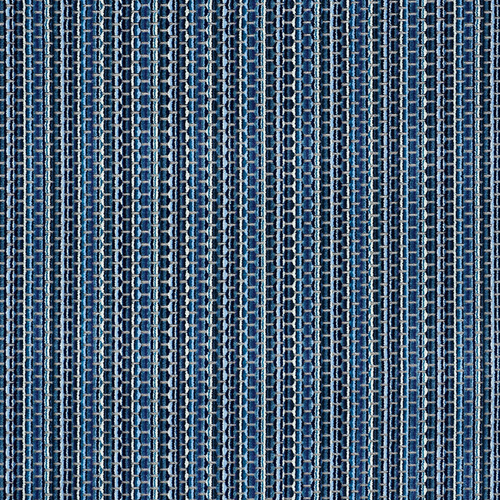 1.5 yds Schumacher Downtown Velvet Indigo Blue Striped Velvet Upholstery Fabric - 第 4/12 張圖片