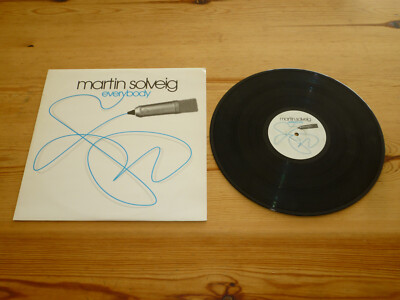 MARTIN SOLVEIG EVERYBODY 12'' INCH EXTENDED MAXI SINGLE VINYL RECORD NEAR MINT