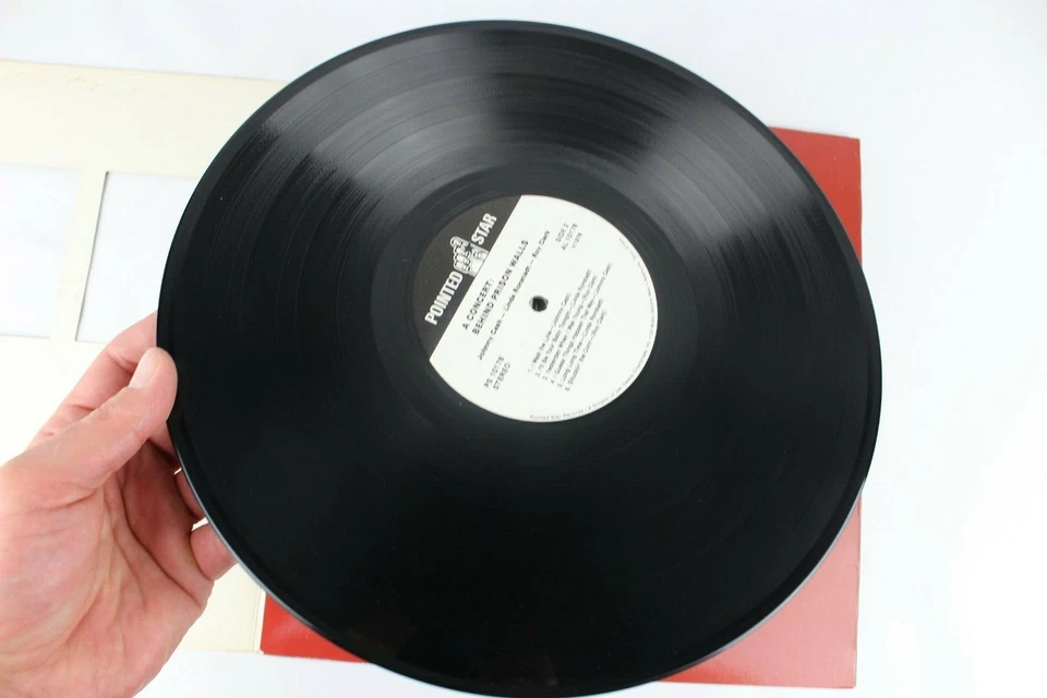 A CONCERT BEHIND PRISON WALLS JOHNNY CASH RONSTADT LP 12" VINYL RECORD ALBUM Foto 2 de 3