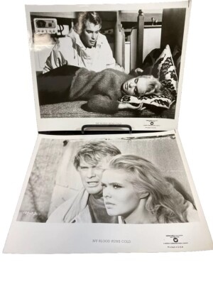 #ad #ad My Blood Runs Cold 1965 Lot Of 2 Press Movie Still Photographs Troy Donahue $12.74