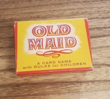 Vintage Whitman Miniature Old Maid Card Game No. 4117 Read Description 