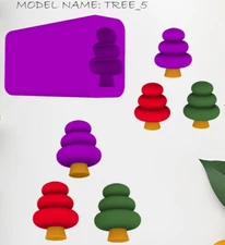 Polymer Clay TREE Shape Bead Roller