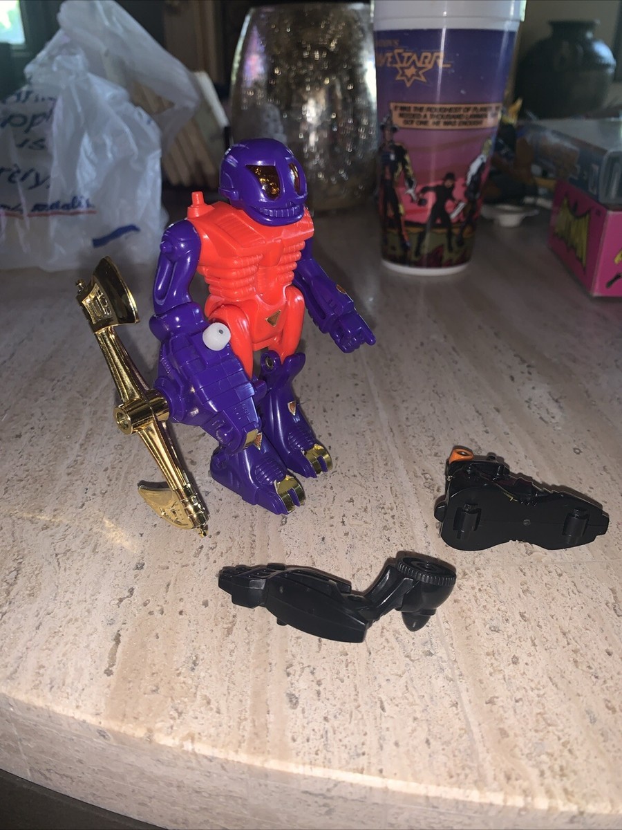 Starriors Slice Figure Purple 1984 Vintage Condition Tomy Action  