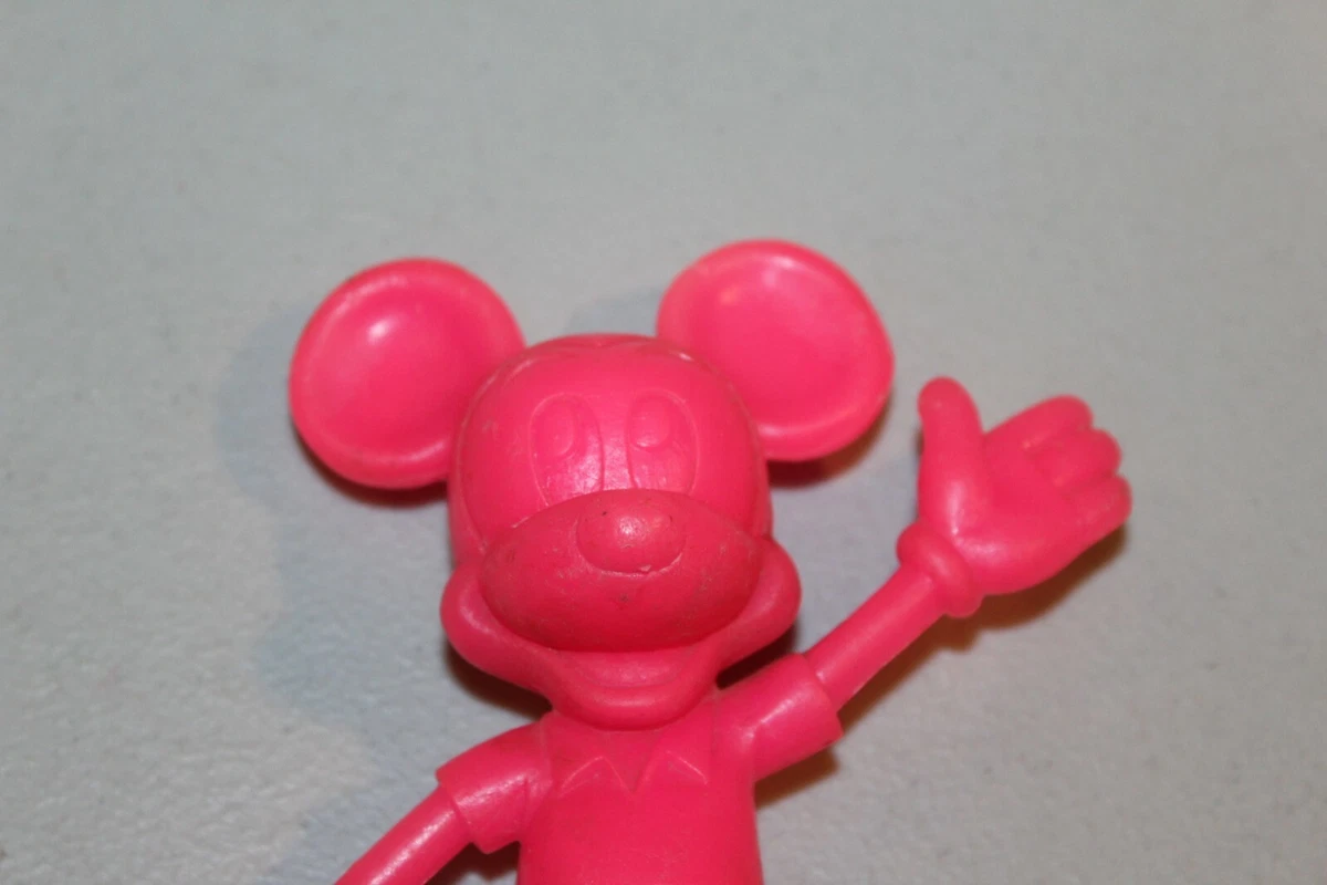 Louis Marx VTG MICKEY MOUSE Pink 6