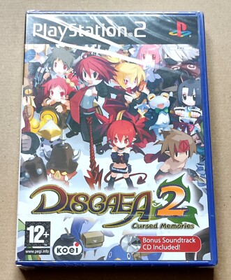 Disgaea 2 Cursed Memories PS2 Sony Playstation 2 PAL Englisch Sprache