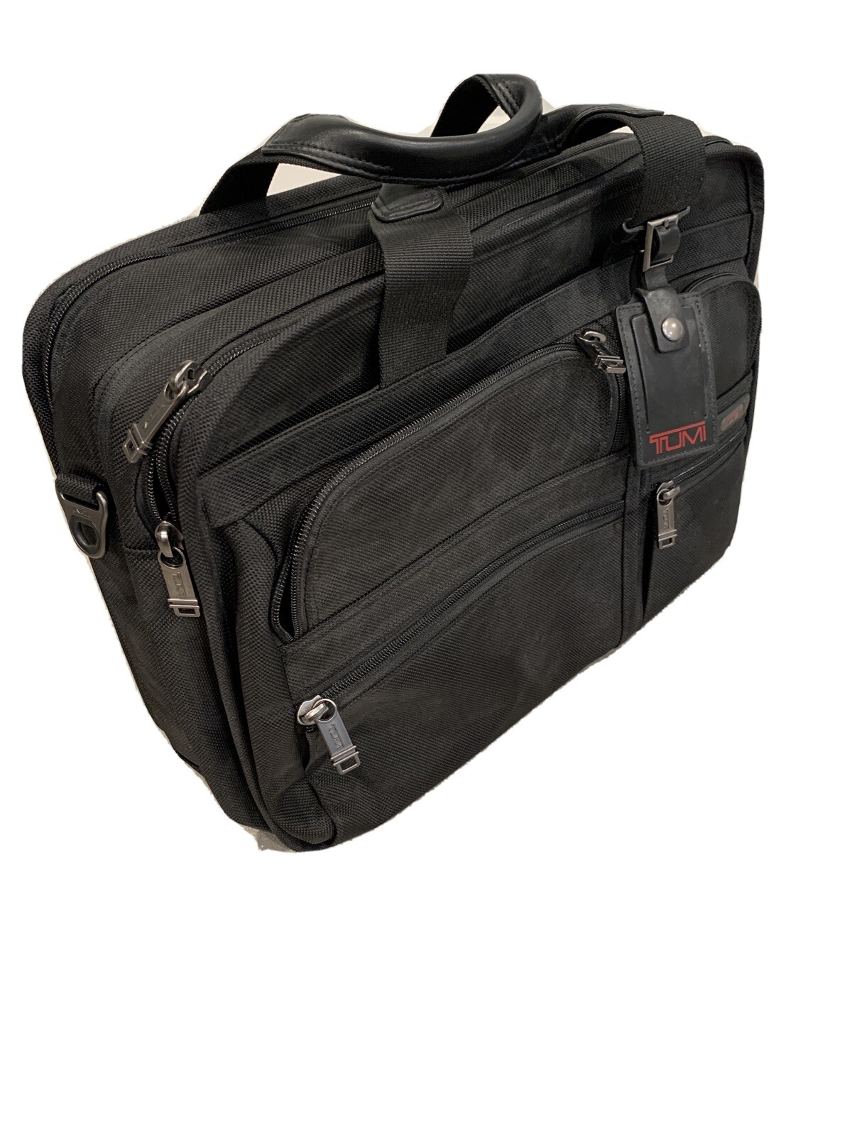 Tumi Expandable Briefcase, Black Gem