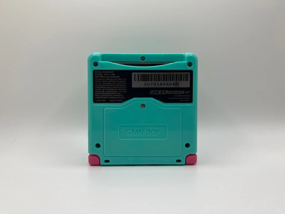 Nintendo Gameboy Advance SP | Modded | 3.0 IPS Display | Cotton Candy Shell - Image 4 of 4