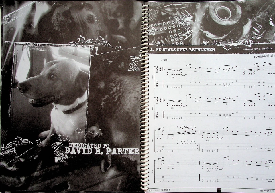 Kezia Protest The Hero Guitar Tab Sheet Music Song Book - Image 3 of 4