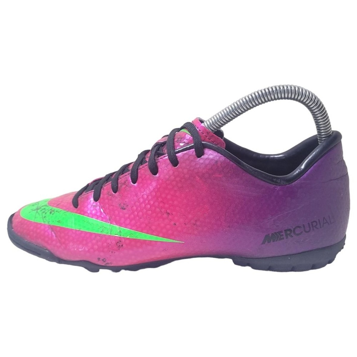 Nike Mercurial Victory IV TF 555615-635 Size Purple Pink Indoor