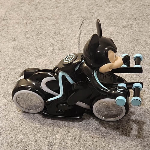 Disney TRON Mickey Mouse Riding Lightcycle Shanghai Disneyland Power Run Coaster - Picture 4 of 9