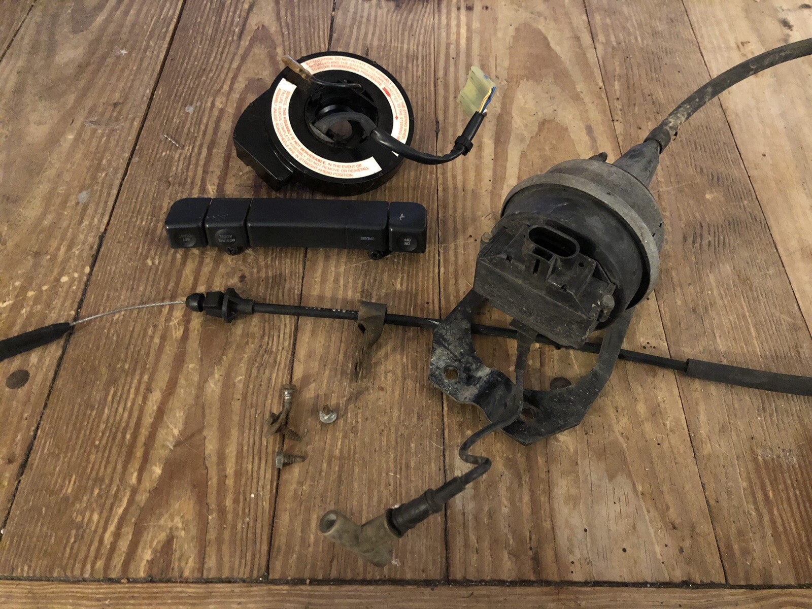 1995 1996 Jeep Cherokee XJ Cruise Control Setup Clockspring Servo