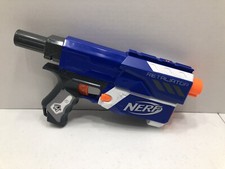 Nerf N-STRIKE ELITE Blue And White Retaliator Dart Gun Blaster Only Tested