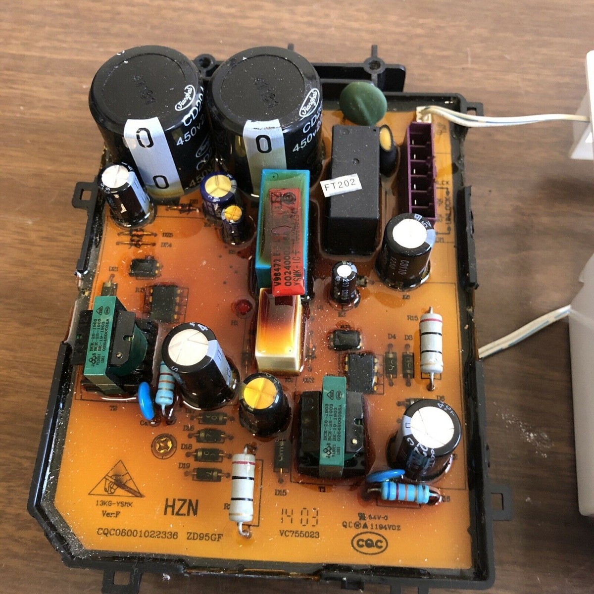HAIER DRYER CONTROL BOARD CQC08001022336 ZD95GF VC755023 HAIER DRYER CONTROL BOARD CQC08001022336 ZD95GF VC755023