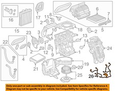 GM OEM 12-23 Acadia Evaporator Heater Components-Wire Harness 84242794