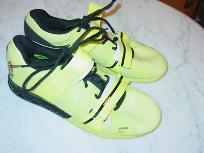 Green Reebok Lifters Jaune Mens Reebok Crossfit Lifter Plus M40709