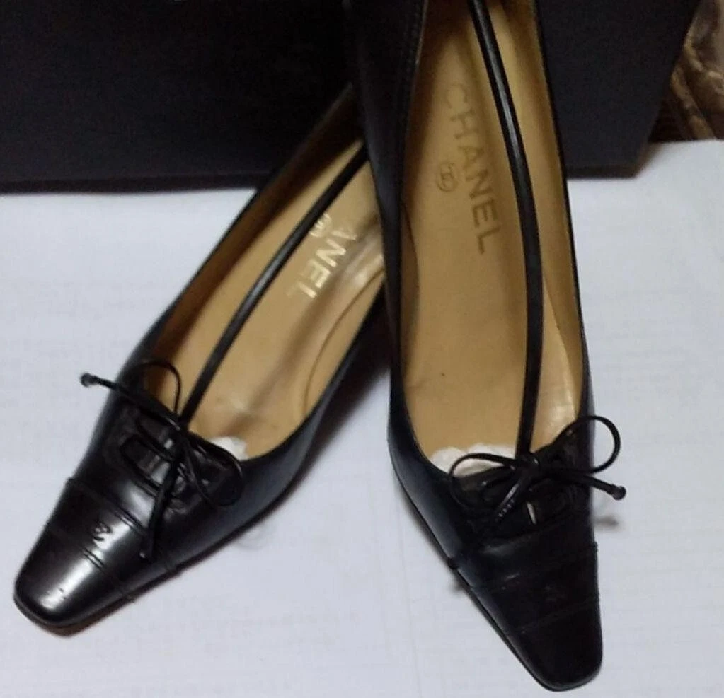 Used chanel shoes clearance