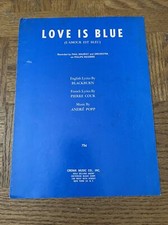 Love Is Blue Sheet Music