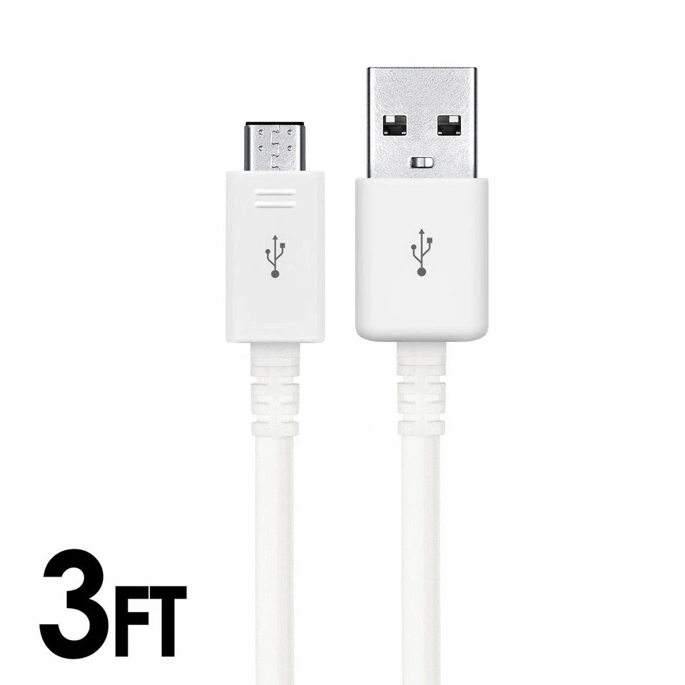 10-Pack Micro USB Charger Fast Charging Cable Cord For Samsung Android Htc LG - Image 2 of 4