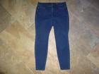 J. Jill Denim Women Premium Flex High Rise Denim Leggings 12 p Dark Wash jeans — photo 2