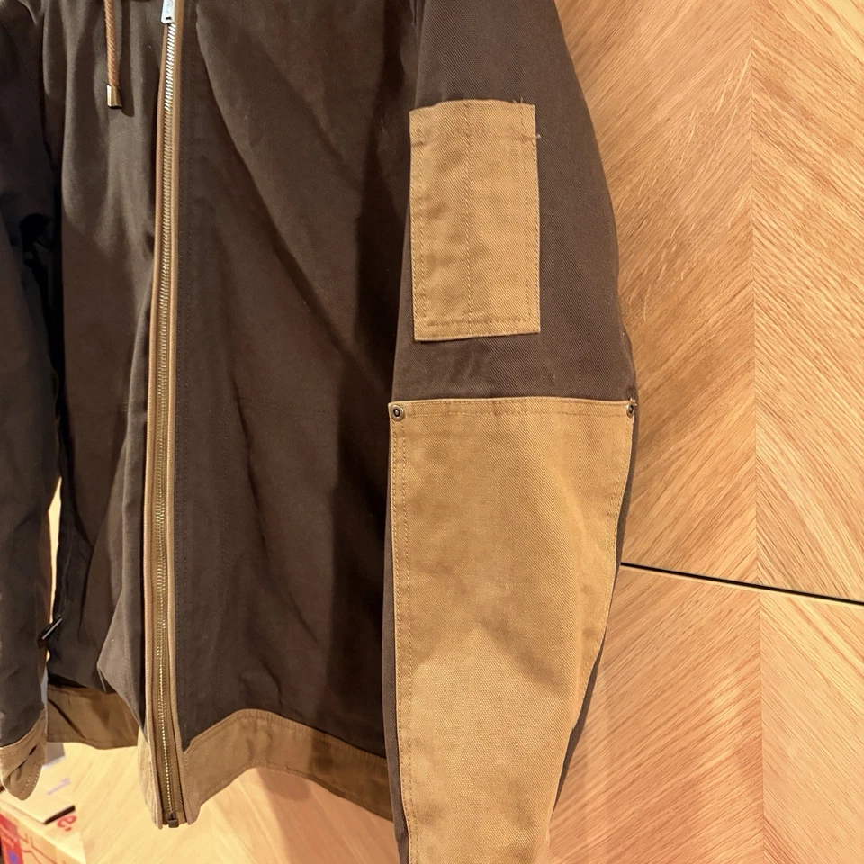 Pendleton Men’s Hooded Greenhorn Canvas Jacket Brown Size Medium - Image 2 of 4