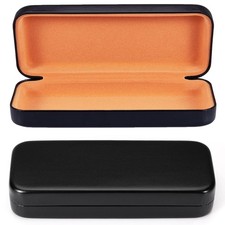 Vemiss Hard Shell Eyeglass Cases, Lightweight Portable Medium, C-black1