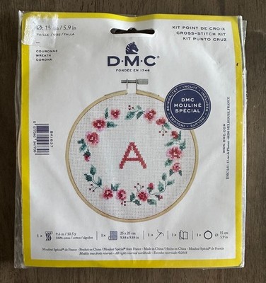 DMC  Wreath  Counted Cross Stitch Kit