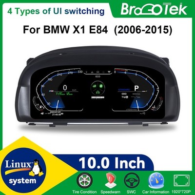 Für BMW X1 E84 2006-2015 10'' Nachrüstun Digital Tacho Kombiinstrument Cluster