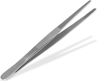 KüChenpinzette, Grillpinzette, Kochpinzette, Pinzette Edelstahl Gerade (11,5 Cm)