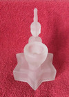 L E Smith Glass Angel on Star Base Candle Candlestick Holder Votive Holder — photo 3