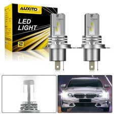 Auxito H4 9003 Led Headlight Ultra Bright Bulbs 80000lm Highlow Beam Light 2pcs