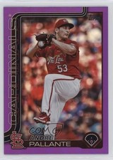 2025 Topps Series 2 Purple Rainbow Foilboard 36/250 Andre Pallante #623 1u6