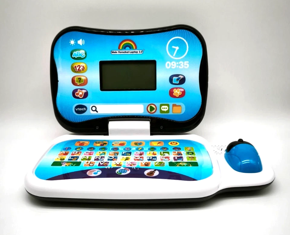 VTech Mein Vorschul Laptop 2.0 Lerncomputer zum Entdecken, ohne OVP - Gebraucht - Bild 2 von 4