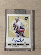 Bryan Trottier Vintage Auto 2024-25 Upper Deck Clear Cut Islanders HOF