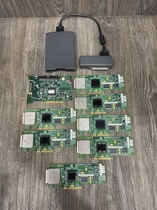 LSI SAS3801EL-S SAS HBA Adaptec SCSI Card Samsung Floppy Drive 9 Piece Lot